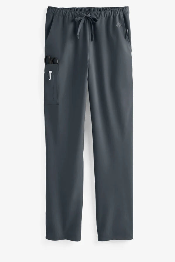 Steingráar Easy stretch unisex buxur